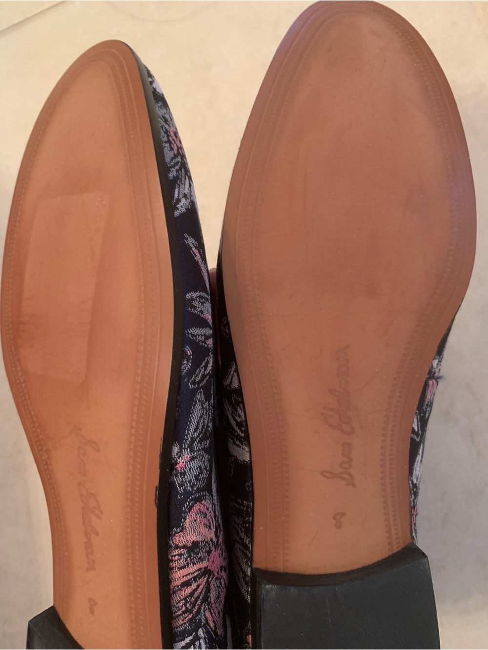 NWOB Sam Edelman Leon Secret Garden Jacquard Floral Loafers Flats Size 8M - Picture 8 of 8